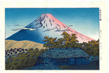 Kasamatsu Shiro - #27 Hakone Ubako no Asa  (Morning at Ubako,Hakone first print) - Free Shipping