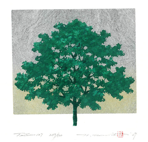 Namiki Hajime 並木一 -   Tree Scene 127　(ED300) -  Free Shipping