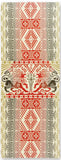 JIKAN STYLE (Kenema)  12118  [Arabesque Tile / Throne of the Lion]  アラベスクタイル/獅子の王座  -  (The dyed Tenugui)