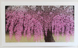 Namiki Hajime 並木一 - Weeping cherry blossoms 30 枝垂桜   (ED200) -  Free Shipping