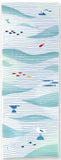 JIKAN STYLE (Kenema)  -  14755  Here and there / Wave Stripes   ここかしこ/波縞  -  (The dyed Tenugui)