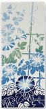 JIKAN STYLE (Kenema)  - 50315  Morning glory dew  朝顔の露  -  (The dyed Tenugui)