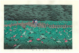 Kawase Hasui - HKS-6  Benten Ike (Shiba Benten Pond) - Free Shipping