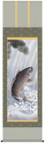 Sankoh Kakejiku - 25F4-032  Oonobori goi (Rising Carp) - Free Shipping　　　