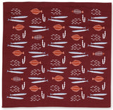 Okamisan -  Fish  さかな  M199-30050  - Furoshiki 50 x 50 cm