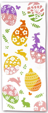 Kenema  -  50307  Happy Easter/ハッピーイースター (The dyed Tenugui)