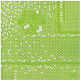 Konomi - Honeycomb Furoshiki Green    ハニカム/ライトグリーン    97X97cm  (Japanese Wrapping Cloth)