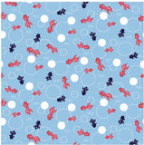 Seiran - Goldfish  青嵐 綿風呂敷 約70cm 【金魚】MA2013  - Furoshiki (Japanese Wrapping Cloth)  70 x 70 cm