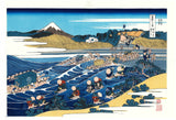 Katsushika Hokusai - #37 - Tōkaidō Kanaya no Fuji ( The Fuji from Kanaya on the Tōkaidō) - Free Shipping