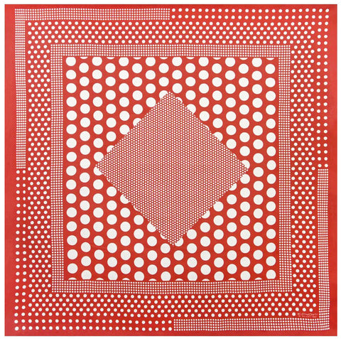Konomi - Polka-Dot Furoshiki-RED  ポルカドット　レッド　 (Japanese Wrapping Cloth) 97X97cm