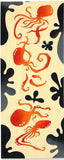 Kenema  - 50293　To cover in smoke   けむにまく (Kemu ni maku)　  Japanese Traditional Cotton Towel (The dyed Tenugui)