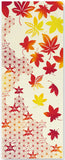 Kenema  -  50295  Dance Momiji　舞紅葉　　  (The dyed Tenugui)