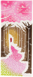 Kenema  -  50305  Cherry blossoms in full bloom   桜花爛漫/おうからんまん (Ouka ranman)   (The dyed Tenugui)