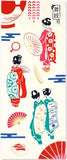 Kenema  - 50291   Maiko　舞妓はん　 Japanese Tradition Cotton Towel (The dyed Tenugui)