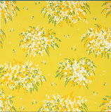 Cohare こはれ - Mimosa  Yellow (ミモザ  キイロ) - Furoshiki   70 x 70 cm