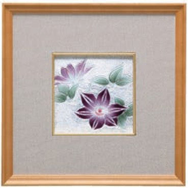 Saikosha - #112-10 Tessen (Framed Cloisonné ware) - Free Shipping