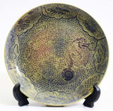 Fujii Kinsai Arita Japan - Yurisai Kinran Rise Dragon Ornamental plate 19.00 cm #2 (Superlative Collection) - Free Shipping