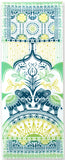 JIKAN STYLE (Kenema)  12132  [Arabesque tiles/The Happiness of Elephants] 【アラベスクタイル/万象の幸福】 -  (The dyed Tenugui)