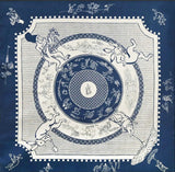 Choju Giga 鳥獣戯画 -Giga kan 戯画環  Furoshiki (wrapping cloth) - Furoshiki (Japanese Wrapping Cloth)　97 x 97 cm 　　