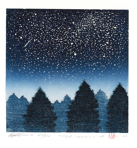 Namiki Hajime 並木一 -   Night Scene 4　(ED300) -  Free Shipping