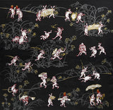 Choju Giga 鳥獣戯画 -Yuyu giga 悠遊戯画  Furoshiki (wrapping cloth) - Furoshiki (Japanese Wrapping Cloth)　97 x 97 cm 　　