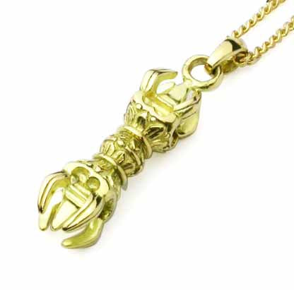 Saito - Vajra  18K gold  Pendant Top mini size