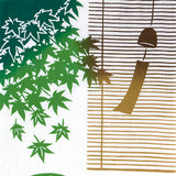 JIKAN STYLE (Kenema)  - 50312 Cool wooden bucket  涼味木桶/りょうみきおけ -  (The dyed Tenugui)