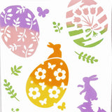 Kenema  -  50307  Happy Easter/ハッピーイースター (The dyed Tenugui)