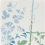 JIKAN STYLE (Kenema)  - 50315  Morning glory dew  朝顔の露  -  (The dyed Tenugui)