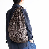 Isamonyou -  Double-Sided Dyeing  Yui 　Dark Gray/Blue  100 伊砂文様 両面 結 ダークグレー/ブルー    20478-342 - Furoshiki (Japanese Wrapping Cloth)