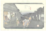 Utagawa Hiroshige - No.36 - 35th Station Goyu  御油　旅人留女 - The 53 Stations of the Tōkaidō (Hoeido-Edition) - Free Shipping