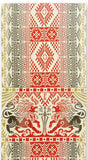 JIKAN STYLE (Kenema)  12118  [Arabesque Tile / Throne of the Lion]  アラベスクタイル/獅子の王座  -  (The dyed Tenugui)