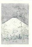 Okada Koichi - #P5 Hakone kaido no Fuji (The view of Mt.Fuji from Hakone Kaido) (箱根街道の富士) - Free Shipping