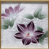 Saikosha - #112-10 Tessen (Framed Cloisonné ware) - Free Shipping