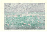 Kawase Hasui - HKS-6  Benten Ike (Shiba Benten Pond) - Free Shipping