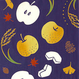 JIKAN STYLE (Kenema)  - 50325　A delicious-looking pear　しずる梨　-  (The dyed Tenugui)