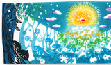 JIKAN STYLE (Kenema)  - 12134   Star-chasing bird / Like a shooting star  星追い鳥/流星のように  -  (The dyed Tenugui)