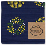 Okamisan -  Mimosa  ミモザ  M199-30049   - Furoshiki 50 x 50 cm