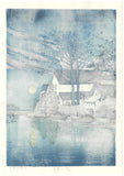 Kawase Hasui - HKS-15 Itako no Yu  (Evening at Itako) - Free Shipping