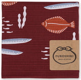 Okamisan -  Fish  さかな  M199-30050  - Furoshiki 50 x 50 cm