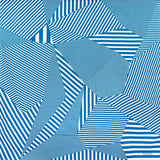 Konomi - Stripe Furoshiki Light Blue    ストライプ　(ライトブルー)  97X97cm  (Japanese Wrapping Cloth)