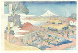 Katsushika Hokusai - #30 - Sunshū Katakura chaen no Fuji  駿州片倉茶園ノ不二  - Free Shipping