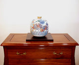 Fujii Kinsai Arita Japan - Reproduced Koimari Somenishiki Kinsai Kylin Vase 24.50 cm - Free Shipping