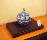 Fujii Kinsai Arita Japan - Somenishiki  Kinsai Kikuenzu (Chrysanthemum)  Vase 25.40 cm - Free Shipping