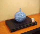 Fujii Kinsai Arita Japan - Sometsuke Shika Koyo e  Vase 25.40 cm  - Free Shipping