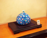 Fujii Kinsai Arita Japan - Somenishiki Noichigo e (wild strawberry)  Vase 21.60 cm - Free Shipping