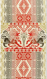 JIKAN STYLE (Kenema)  12118  [Arabesque Tile / Throne of the Lion]  アラベスクタイル/獅子の王座  -  (The dyed Tenugui)