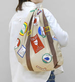 Asayama Misato - Travel Bag 97 x 97 cm Furoshiki (Japanese Wrapping Cloth)