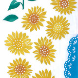 Kenema  -  50289  Beloved Sunflower　最愛のひまわり　 Japanese Tradition Cotton Towel (The dyed Tenugui)