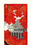 Kato Teruhide - #032 Shukei Kiyomizu Dera (Autumn at Kiyomizu Temple) - Free Shipping